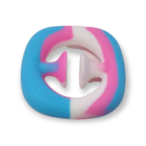 Picture of SNAP CLICK FIDGET WHITE/PINK/LIGHT BLUE
